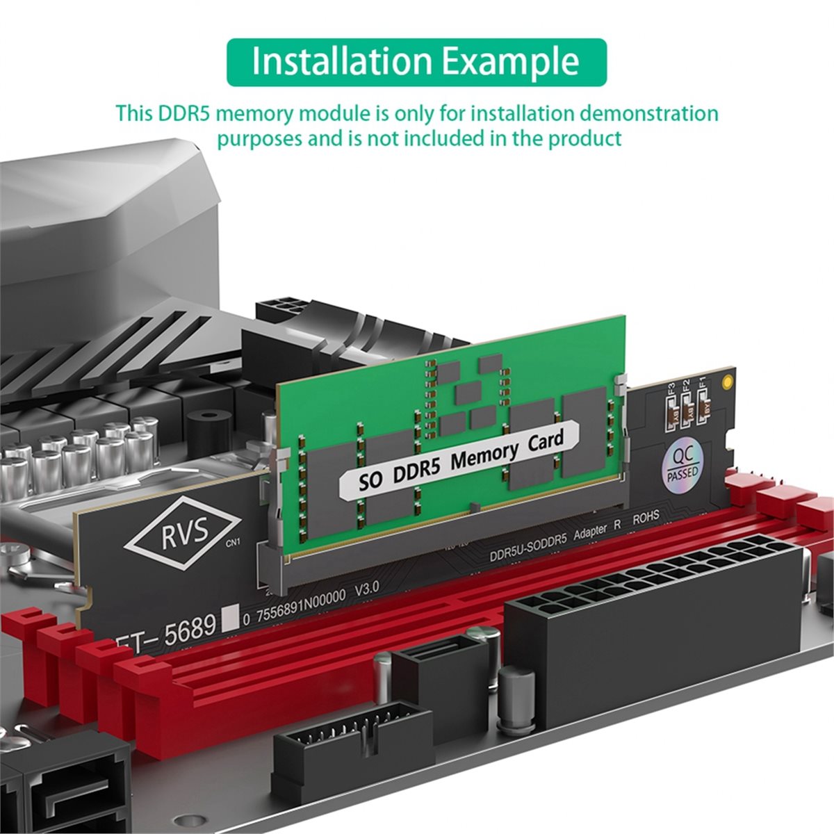 Ddr5 Laptop Ram - DT1461~Adaptador de Memória para Laptop DDR5