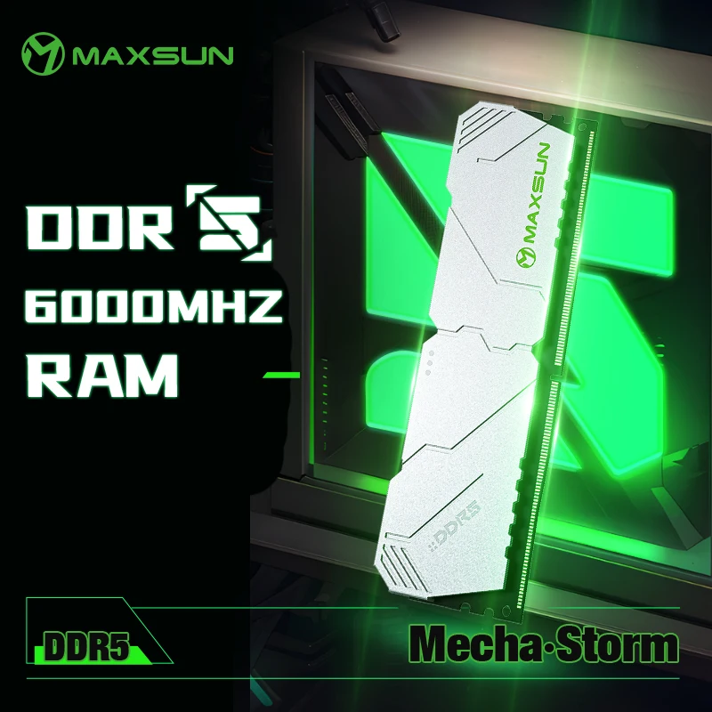 MAXSUN Dissipador de calor Mem - Ddr5 16Gb 6000Mhz avaliação e preço