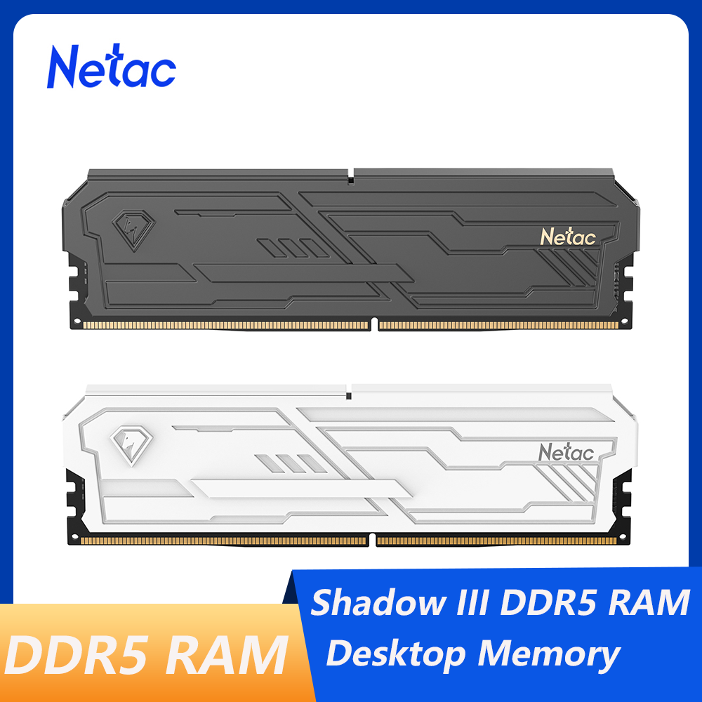 Memória RAM Netac DDR5 32GB (1 - Ddr5 16Gb 6000Mhz avaliação e preço