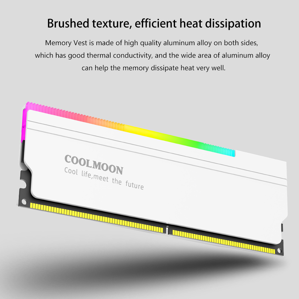COOLMOON Dissipador de Calor A - Ddr5 Rgb Ram avaliação e preço
