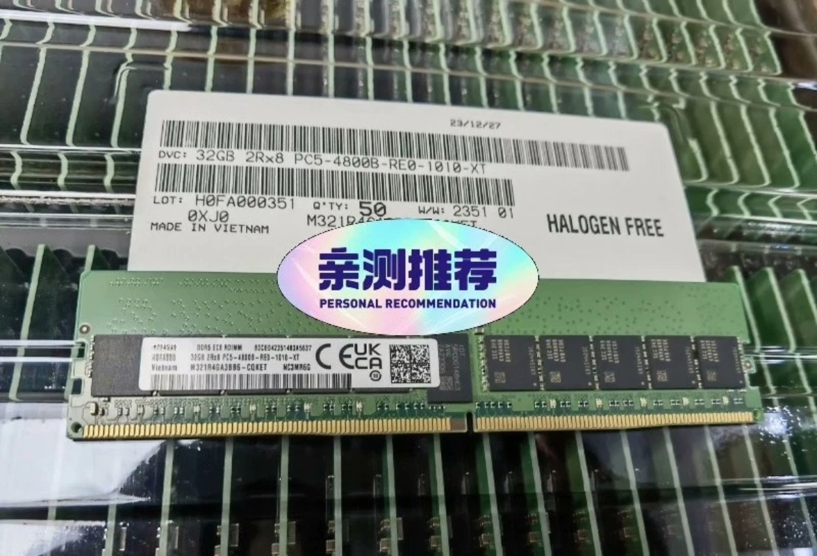 Memória RAM para Servidor Sams - Ddr5 4800Mhz avaliação e preço