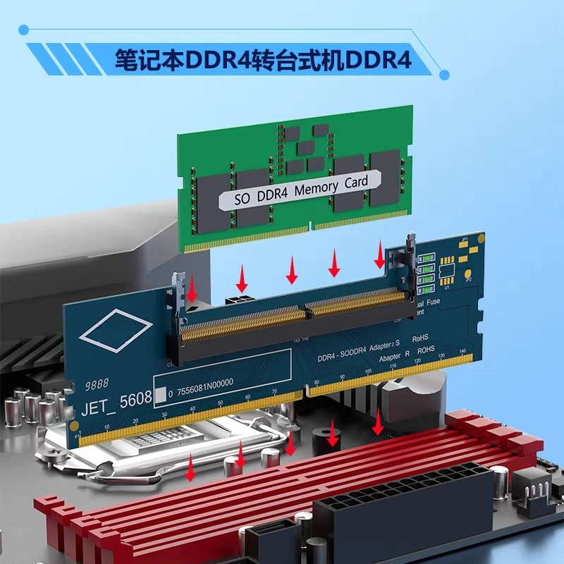 Adaptador de Placa DDR3 DDR4 D - Ddr5 Laptop Ram avaliação e preço