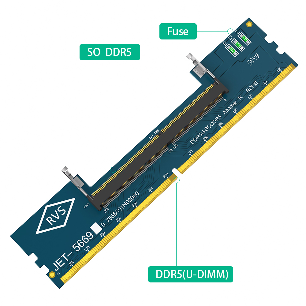 2 Peças Adaptador de Memória p - Ddr5 Laptop Ram avaliação e preço