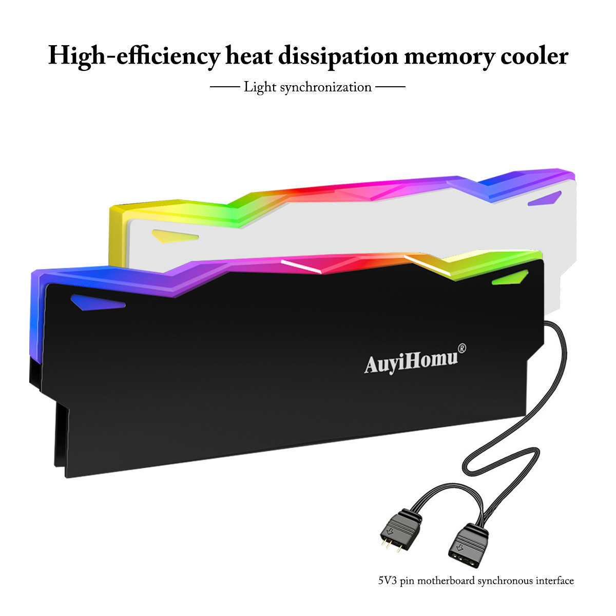 AuyiHomu Dissipador de Calor R - Ddr5 Rgb Ram avaliação e preço